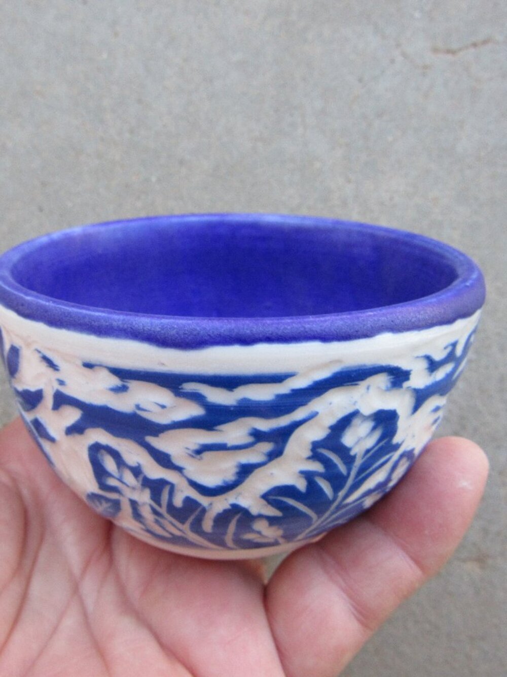 Blue and White Porcelain Bowl